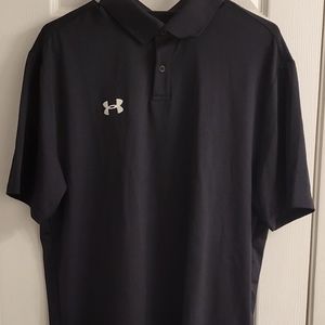 Under Armour Men's Polo Shirt size Large, Black